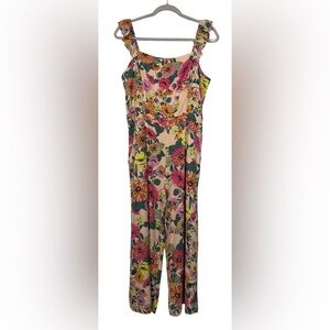 Baltic Born Gemma Jumpsuit Floral Multicolor Summer Spring (no tie) Size Large
